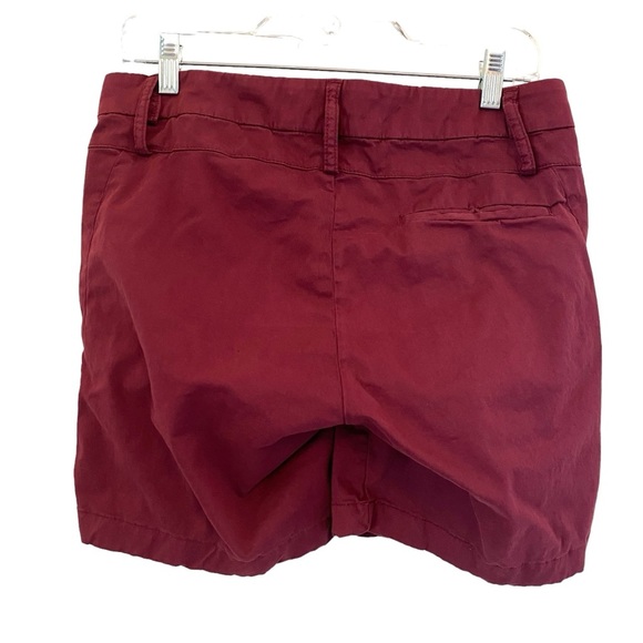 Helly Hansen Shorts Club Chino Women's 53047 Burgandy Maroon Soft Size 30 - Picture 4 of 10